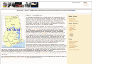 Desktop Screenshot of ghanareise.de